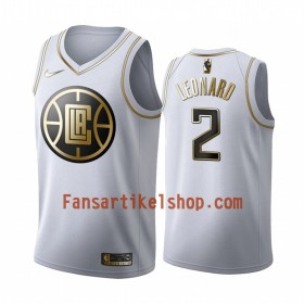 NBA Los Angeles Clippers Trikot Kawhi Leonard 2 Nike 2019-2020 Weiß Golden Edition Swingman - Herren